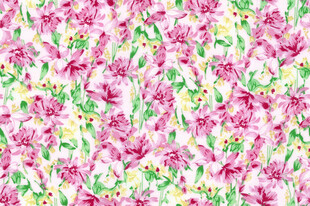 水彩花卉图案背景