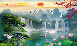 山水风景画