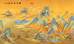 千里江山图