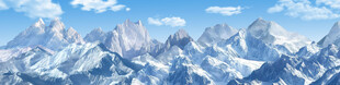 珠峰雪山背景图