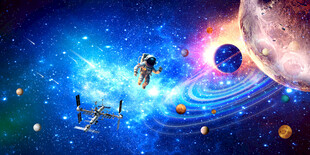 宇宙星空太阳系