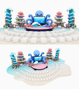 海洋美陈设计