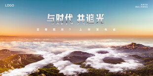 汽车发布会KV