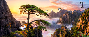 黄山日出