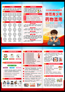 国际禁毒日折页