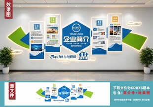 企业创意文化墙展示