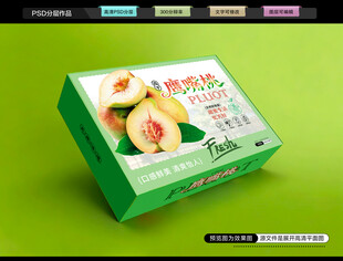 鹰嘴桃礼盒 桃子包装