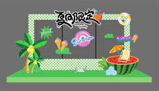 夏日商场美陈