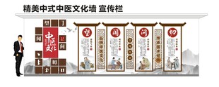 中医文化墙 宣传栏