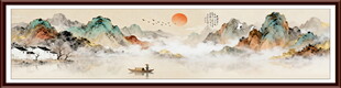中国风水墨画