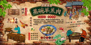 蒸碗羊羔肉