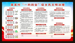 一约四会促乡风文明治理