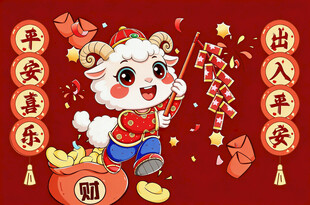萌羊贺岁迎新春