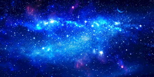 璀璨宇宙星空背景图