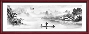 新中式山水画