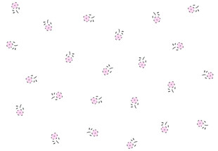 粉色小花图案背景纹理