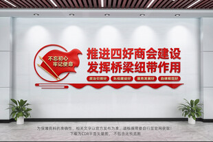 四好商会文化墙