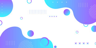 梦幻渐变流体抽象背景图