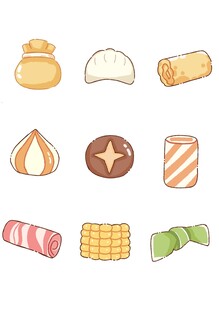 多样美味中式传统糕点