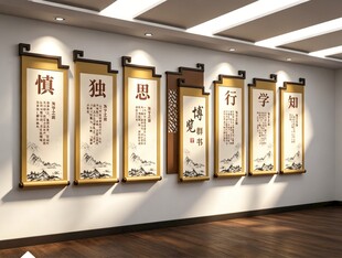 图书馆室文化墙