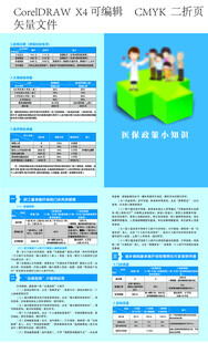 医保政策小知识二折页