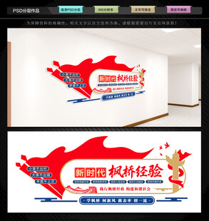 新时代枫桥经验文化墙