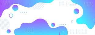 梦幻渐变流体抽象背景图