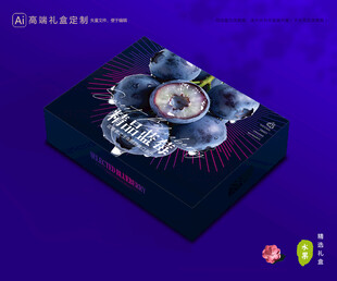 蓝莓包装 水果礼盒