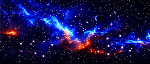 蓝色星空
