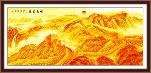 万里长城江山如画