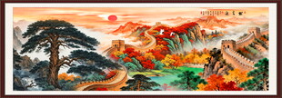 长城迎客松