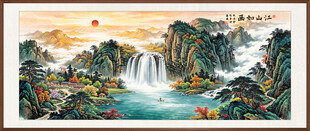 山水画挂画