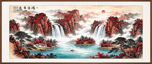 沙发背景装饰画