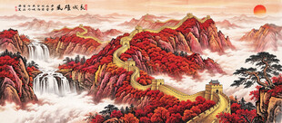 万里长城挂画
