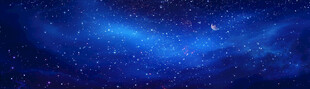 巨幅浩瀚星空宇宙背景墙