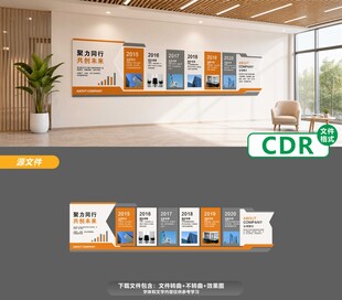 企业文化墙设计模板展示
