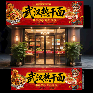 武汉热干面门头
