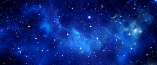 蓝色星空吊顶