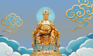 灶王爷灶君塑像