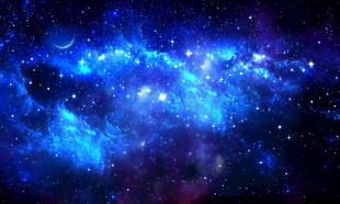璀璨宇宙星空背景图