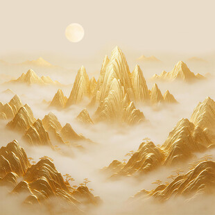 背靠金山