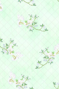 清新淡雅花卉纹理背景图