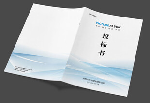 投标书封面封皮