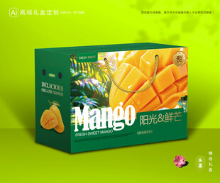 芒果包装 金煌芒礼盒