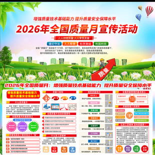 2026年全国质量月