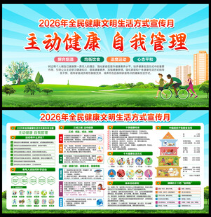 全民健康文明生活方式宣传月