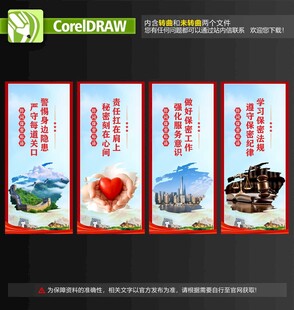 保密海报