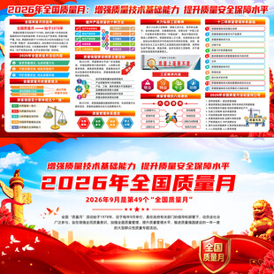 2026年全国质量月