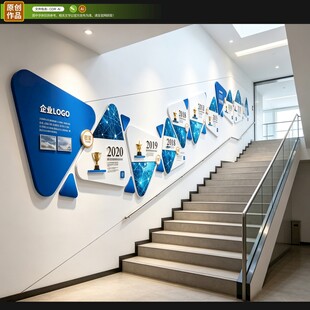 楼梯文化墙