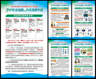 职业病防治法宣传周